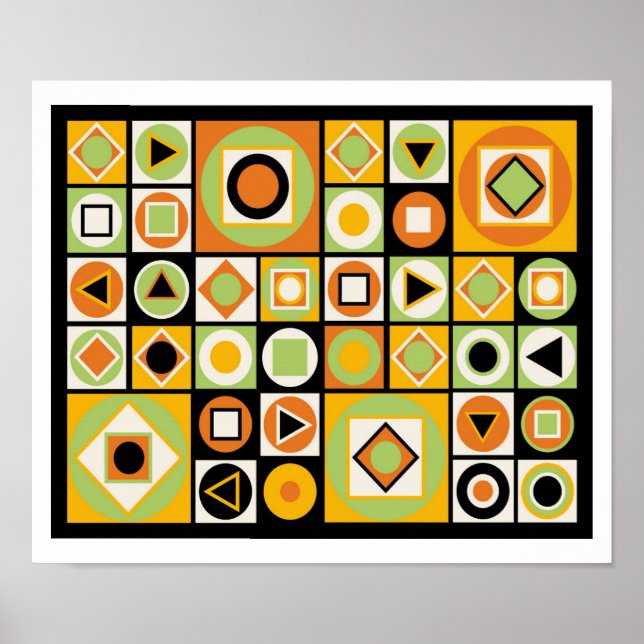 Poster Estilo Moderno do Século médio 10 (Frente)