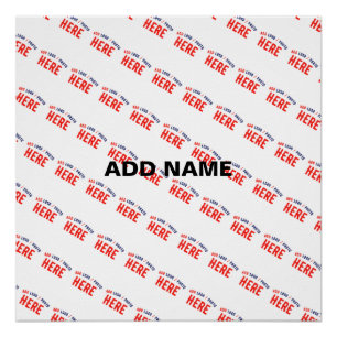 PÔSTER ESTILO MODERNO PERSONALIZÁVEL BRANCO VERIFICADO MA