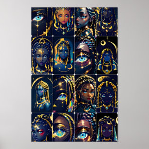 Poster Estilo Raven I