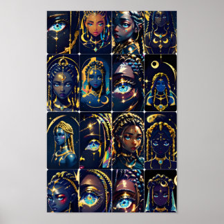 Poster Estilo Raven I