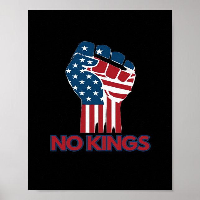 Poster Estilo Retro Anti Clássico Sem Reis (Frente)