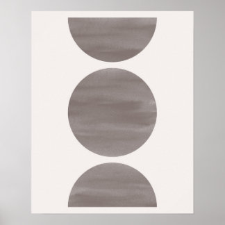 Poster Estilo retrô. Vintage médio-século