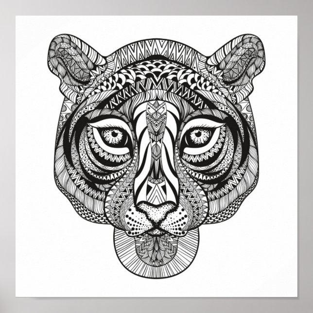 Poster Estilo Tigre 2 (Frente)