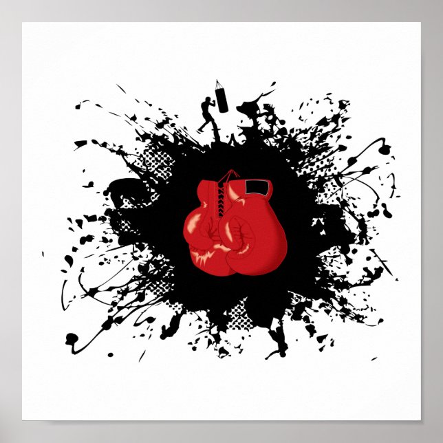 Poster Estilo Urbano em Boxing (Frente)