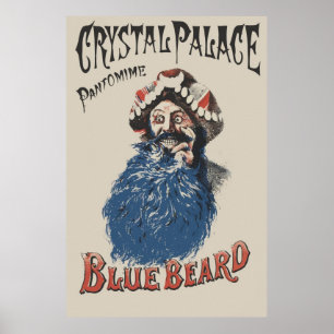 Pôster Estilo vitorioso do anúncio Bluebeard