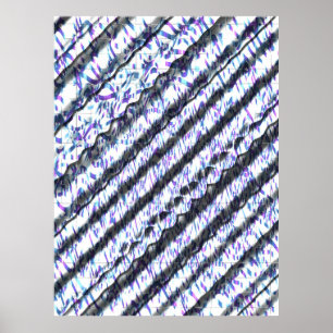 Poster Estilos Art Nouveau Padrão OP Art