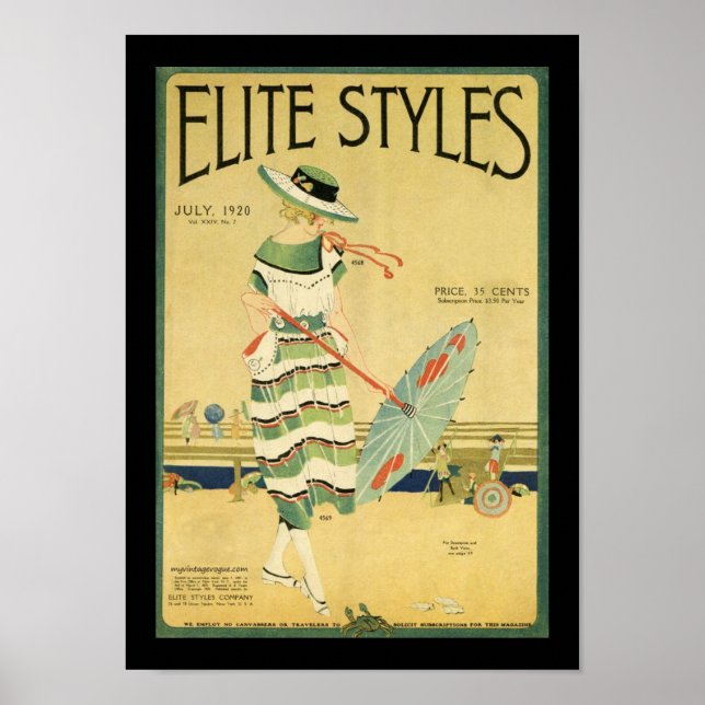 Poster Estilos de Elite 1920 (Frente)