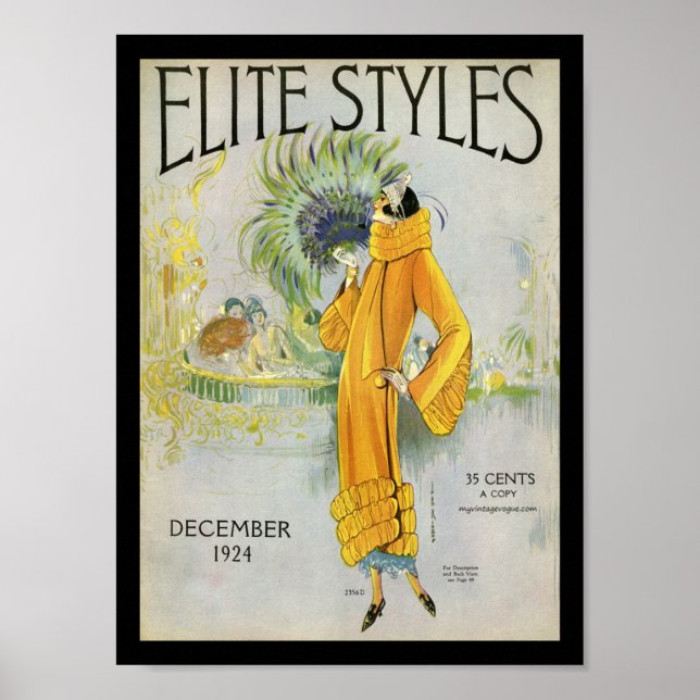 Poster Estilos de Elite 1924 (Frente)