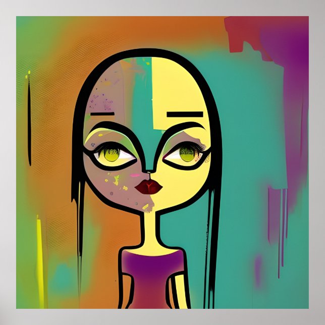 Poster Estilos digitais do Grafite Art Fusion (Frente)