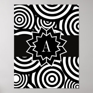 Poster Estimulação visual do bebê Design de alto contrast