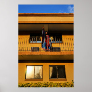 Poster "Estive no Topo da Montanha"