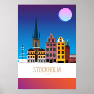 Pôster Éstocolmo, suecia