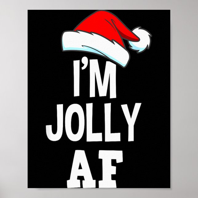 Poster Estou Alegre De Pijama, Roupa De Natal Adulto Malv (Frente)