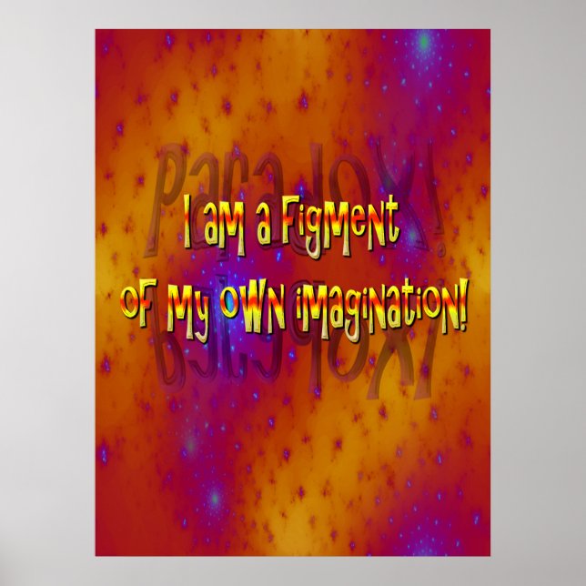 Pôster Estou aqui? (Frente)