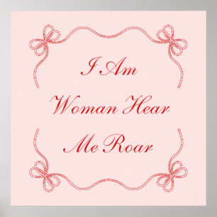 Poster Estou Aqui A Minha Mulher, Roar