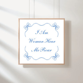 Poster Estou Aqui A Minha Mulher, Roar