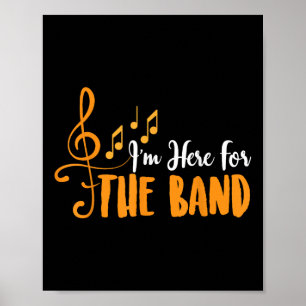 Poster Estou Aqui Para A Banda Engraçada, Presente No Cam