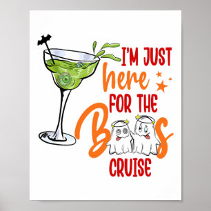 Poster Estou Aqui Só Para Os Cruzeiros Boos Engraçado Des