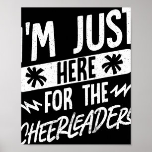 Poster Estou Aqui Somente Para As Cheerleaders _2