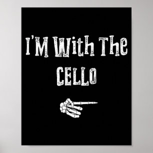 Poster Estou Com Fantasia de Halloween de Celo Casais Eng