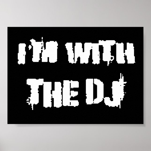 Poster Estou com o DJ (Frente)