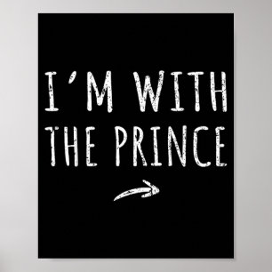 Poster Estou Com O Príncipe Fantasia De Halloween Preguiç