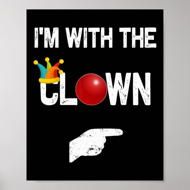 Poster Estou com os Fatos de Halloween (Frente)
