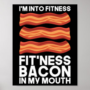 Poster Estou Em Bacon De Malhação Na Minha Boca, Camisa D