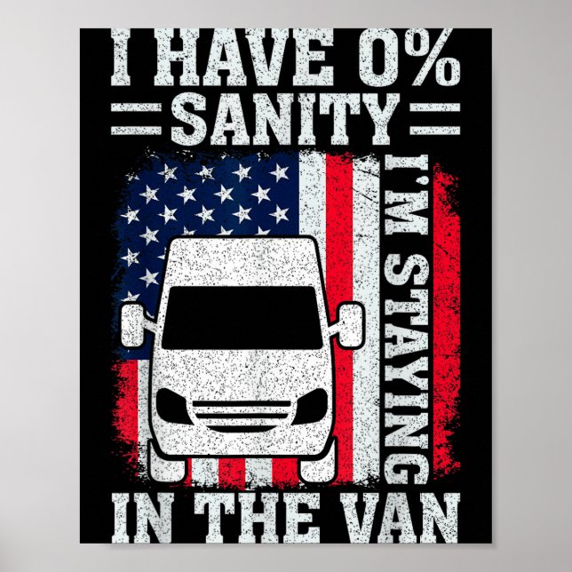 Poster Estou Ficando No Van Phasmophobia Cara Engraçado M (Frente)