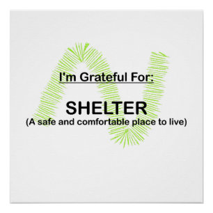 PÔSTER ESTOU GRATUITO PELO SHELTER