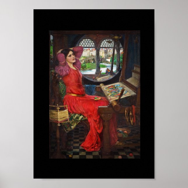 Poster Estou meio enjoado das sombras, a dama de Shalott (Frente)