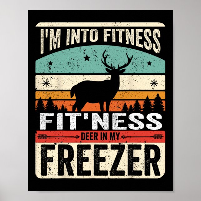 Poster Estou na Malhação Deer Freezer, Pai Engraçado, Hun (Frente)