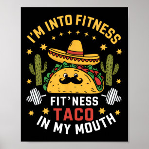 Poster Estou na Moda Tacos Mexicanos Cinco De Maio
