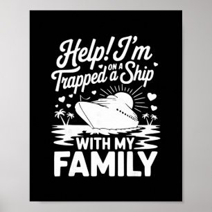 Poster Estou Preso Em Um Navio Com Minha Família Cruzeiro