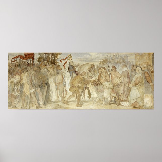 Pôster Estou procurando meu Donkey, Castelo de Wartburg (Frente)