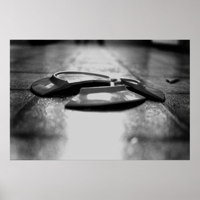 Poster Estou quebrado (Frente)