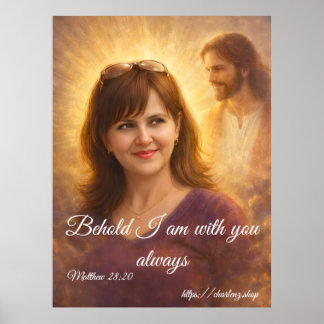 Poster Estou sempre com você Extra Grande 40x53 Arte Fina