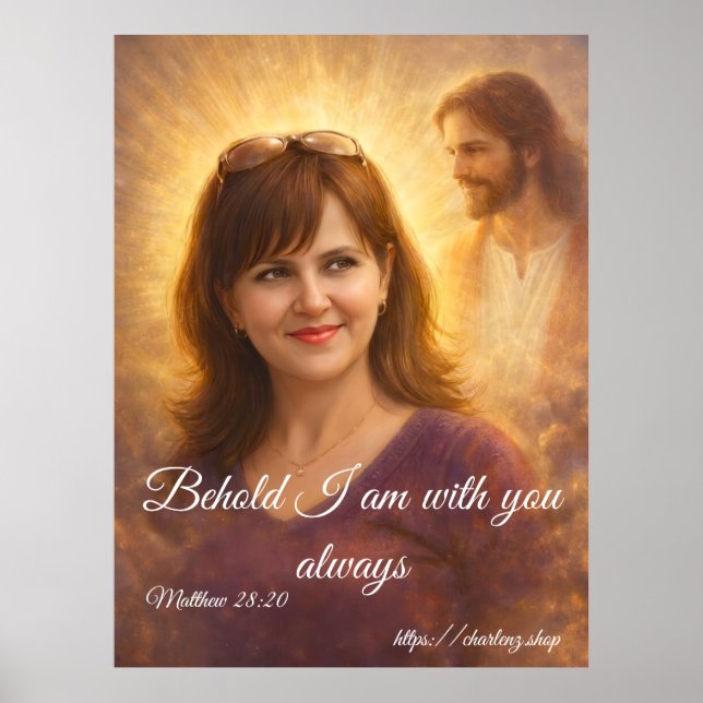 Poster Estou sempre com você Extra Grande 40x53 Arte Fina (Frente)