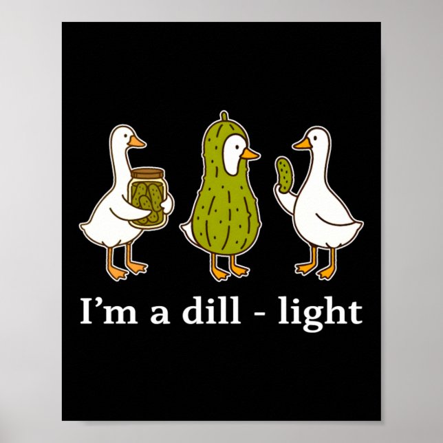 Poster Estou Uma Luz de Dill (Frente)