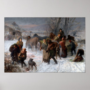 Poster Estrada de ferro subterrânea de Charles T. Webber