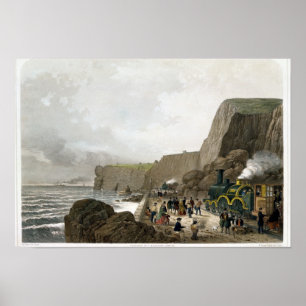 Poster Estrada de ferro sul de Devon