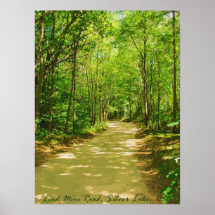 Pôster Estrada de Mina de Chumbo