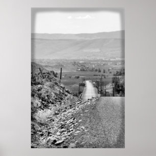 Poster Estrada de terra de volta à cidade…