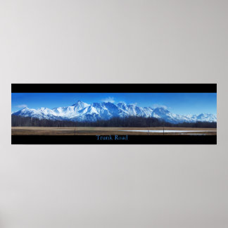 Pôster Estrada do tronco