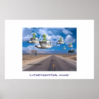 Poster Estrada Extraterrestre