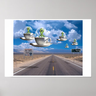 Pôster Estrada Extraterrestre