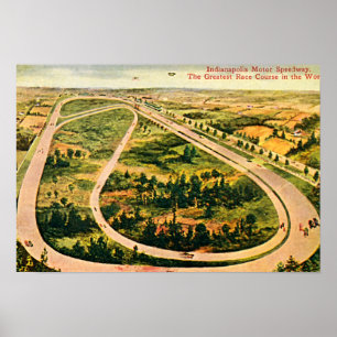 Poster Estrada, o autódromo de funcionamento o mais velh
