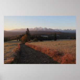 Poster Estrada para Tatras