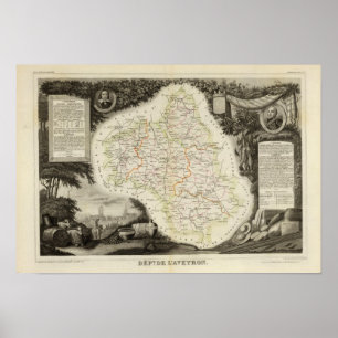 Pôster Estradas, cidades, cidades