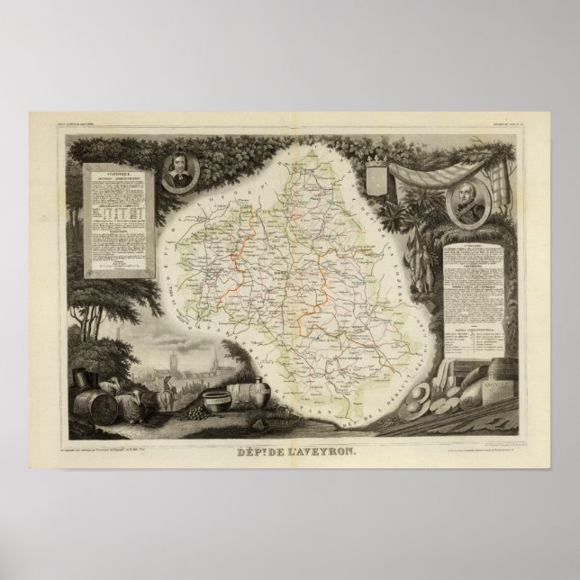 Pôster Estradas, Cidades, Cidades (Frente)